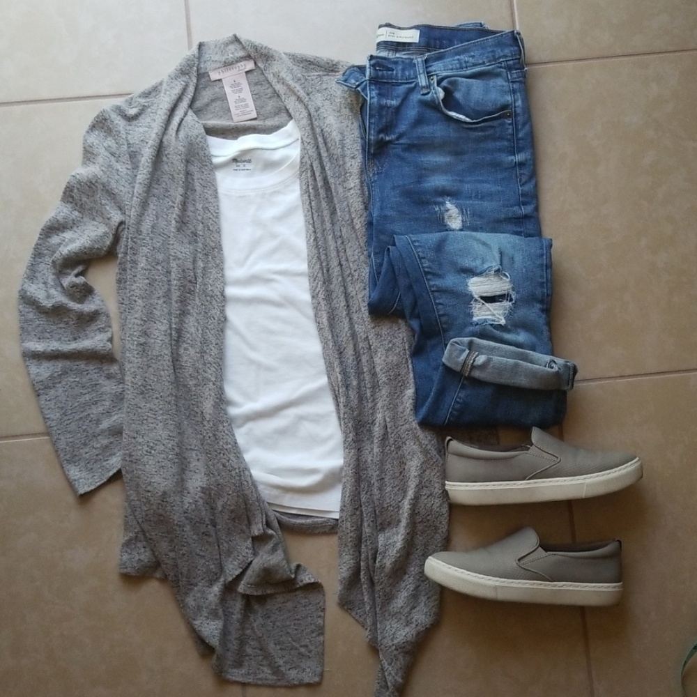 Philosophy | Open front cardigan